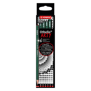 Stabilo Arty Othello Graphite Pencil - Mix Set of 6 Pencils