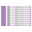 10pcs Stabilo Pen 68 Brush Pens - Lilac