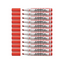 12pcs Stabilo Plan Whiteboard Marker - Chisel Tip