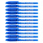 12pcs Stabilo Re-liner 868 0.5mm Semi Gel Ink Pen - Blue