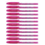 12pcs Stabilo Re-liner 868 0.5mm Semi Gel Ink Pen - Red
