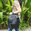 Trellis Dahlia Nappy Bag Backpack