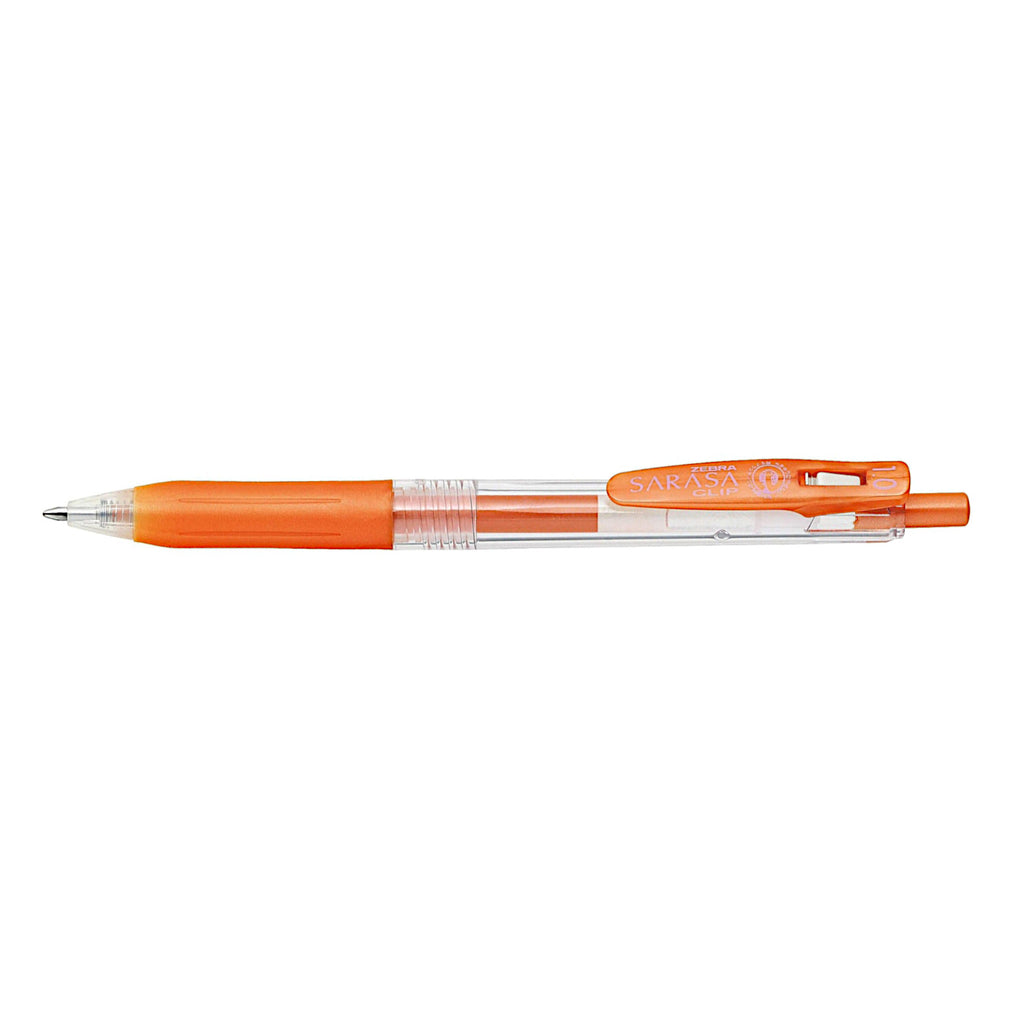 Zebra Sarasa Binder Clip Gel Ink 1.0 mm - Shiny Colour Set