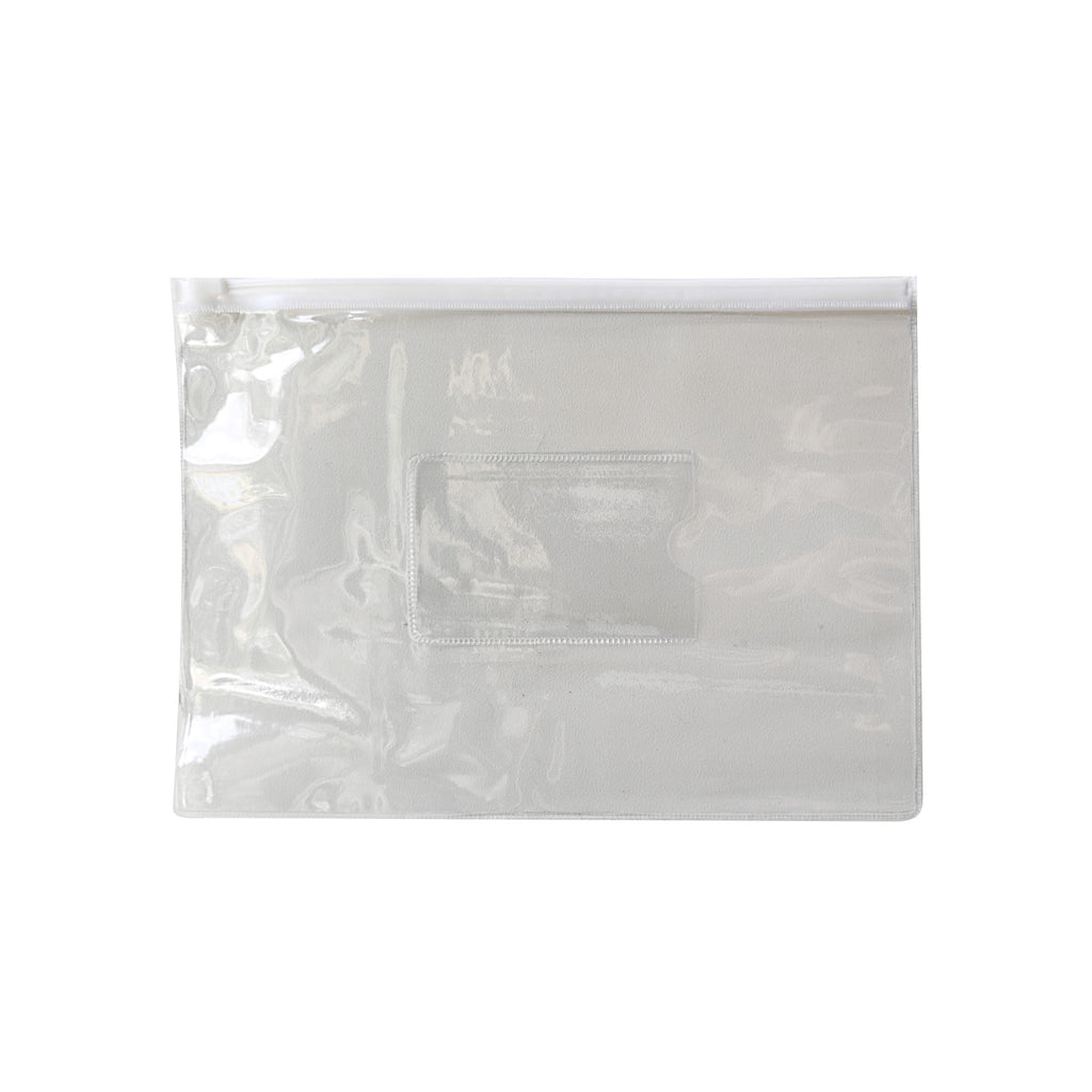 A5 PVC Clear Zipper Bag