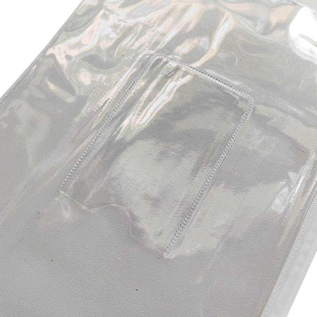 A5 PVC Clear Zipper Bag