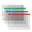 A5 PVC Clear Zipper Bag