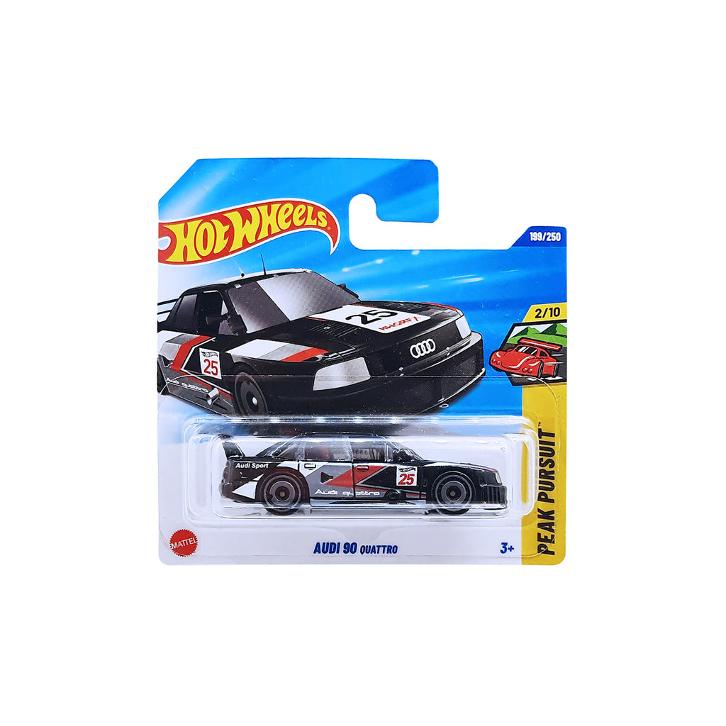 Hot Wheels PEAK PURSUIT | Audi 90 Quattro - Black (199/250) Short Card