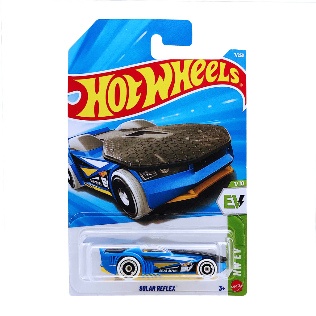 Hot Wheels HW EV | Solar Reflex - Blue (7/250)