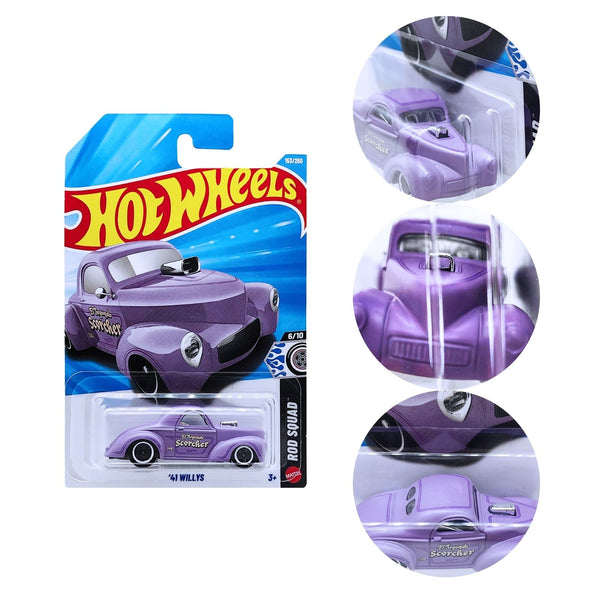 ホットウィール '41 ウィリス ウィリーズ　マットパープル　② Hot Wheels 41 WILLYS Purple #153 Mainline 2026 Case G New | eBay