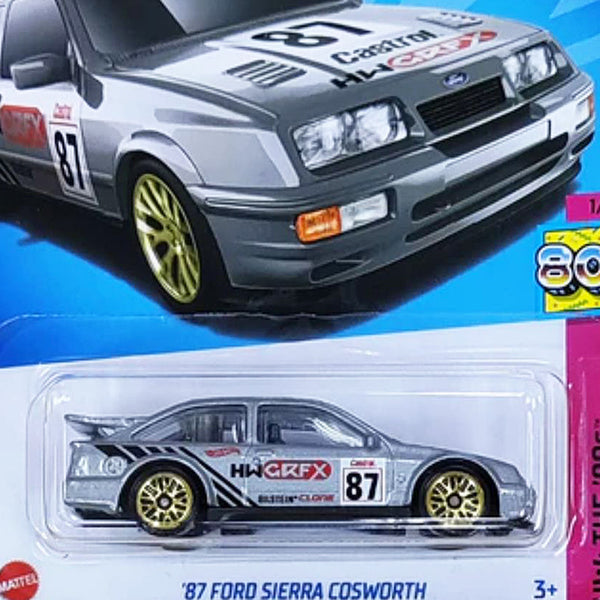 Hot Wheels '87 Ford Sierra Cosworth | HW The 80s 1:64 Diecast – 1
