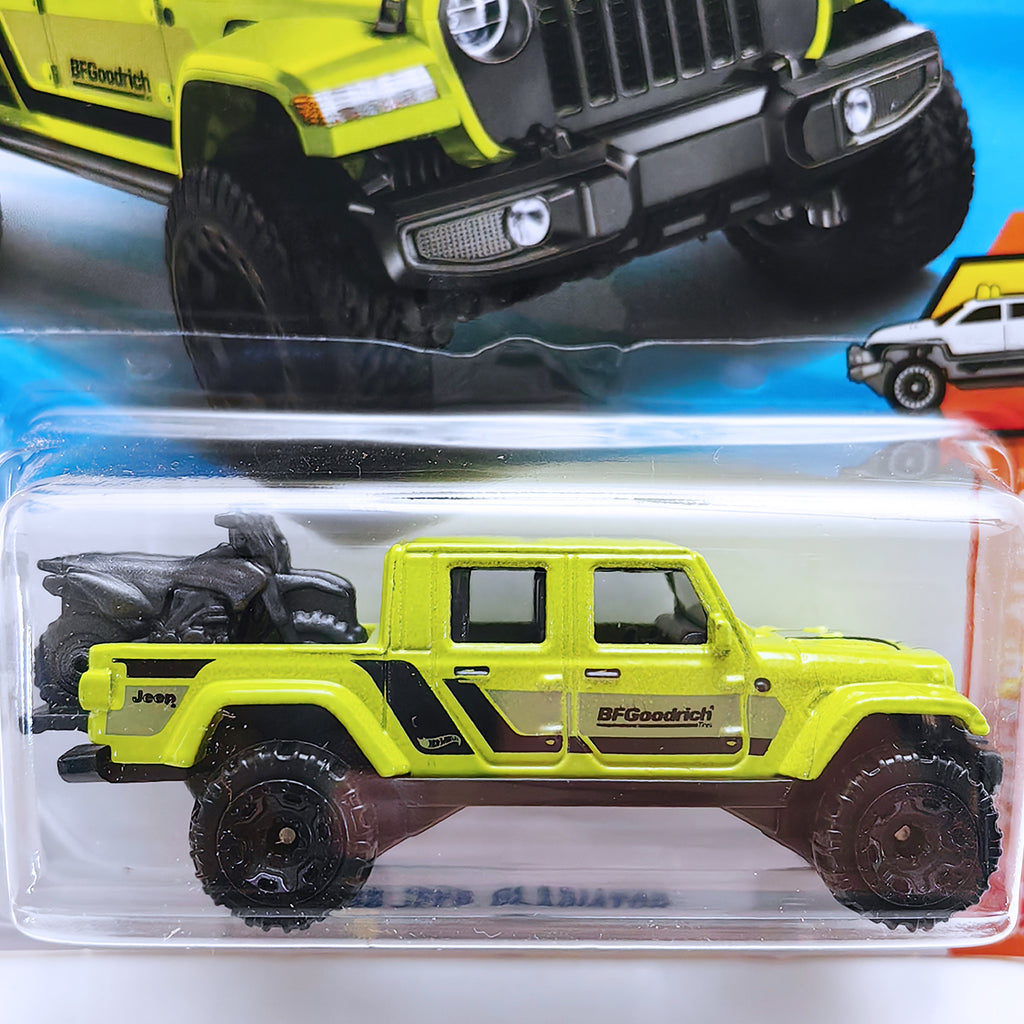 Hot Wheels TRUCKIN' ALONG | '20 Jeep Gladiator - Lime (14/250)