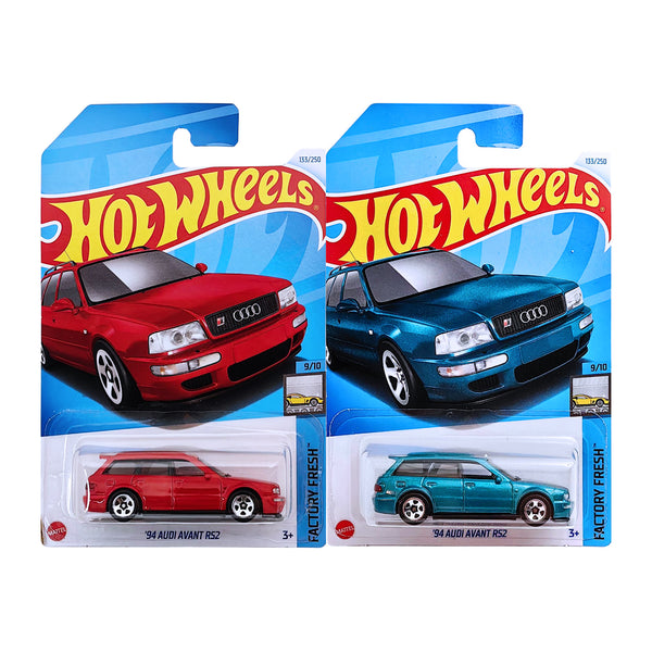 Hot Wheels FACTORY FRESH 1:64 - '94 Audi Avant RS2 – 1 Station Hub