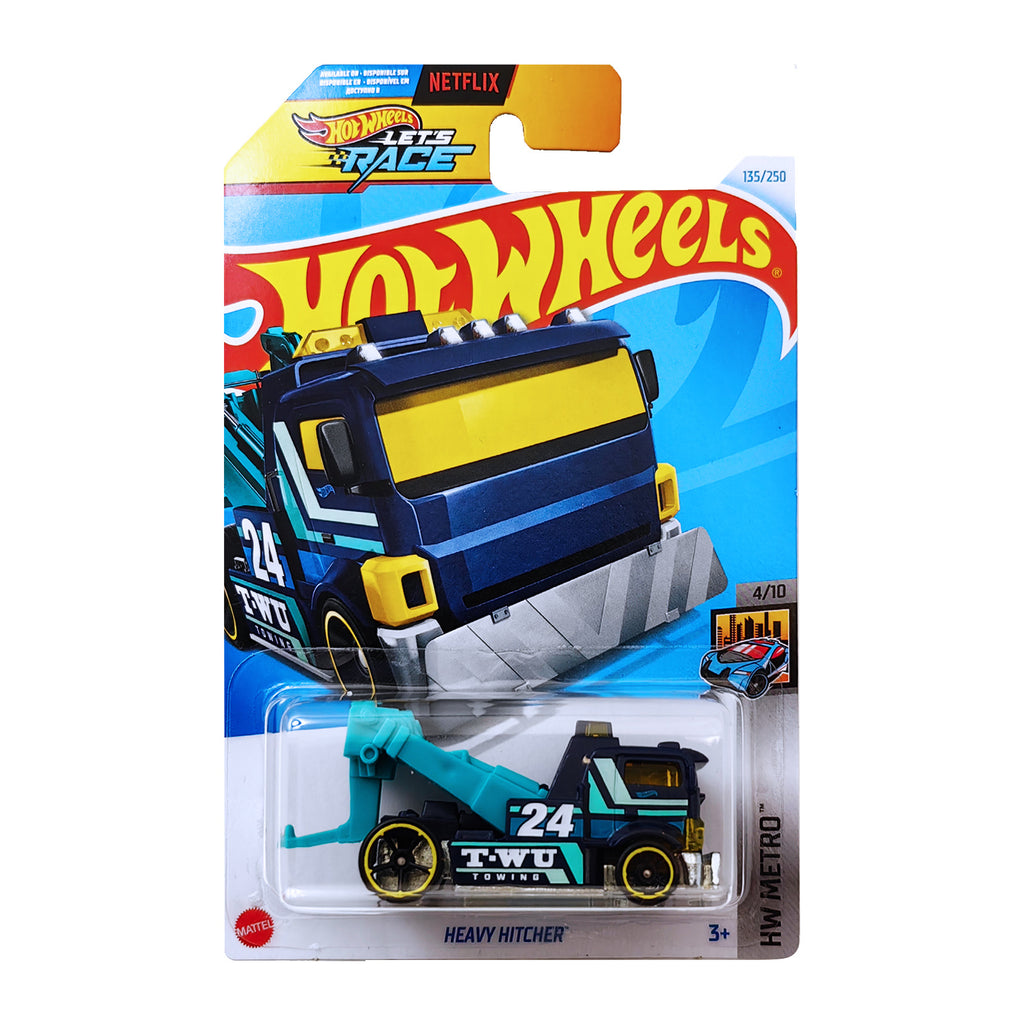 Hot Wheels HW METRO | Heavy Hitcher -Dark Blue