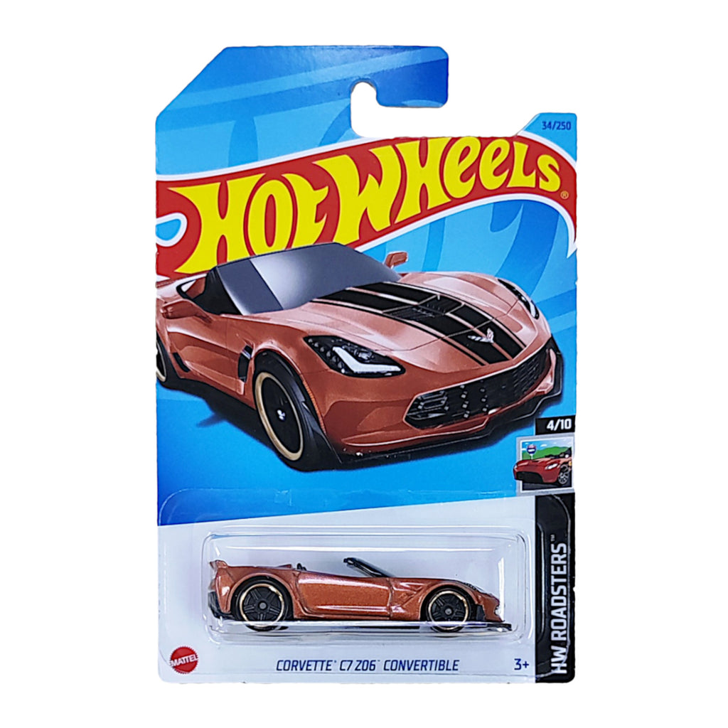 Hot Wheels HW ROADSTERS - Corvette C7 Z06 Convertible (34/250)