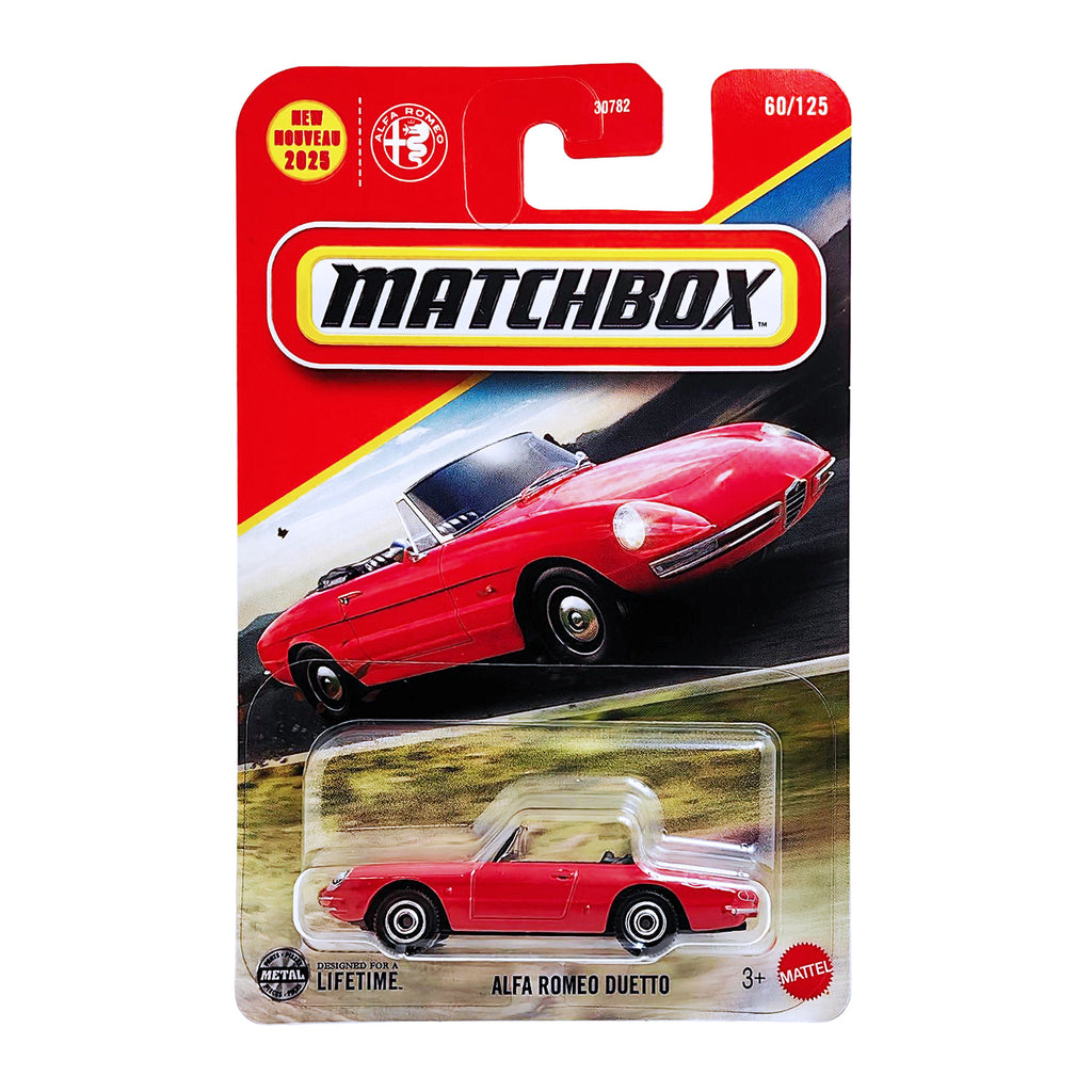 Matchbox Alfa Romeo Duetto | Red (60/125)