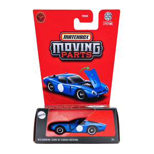 Matchbox Moving Parts | Bizzarrini 5300 GT Corsa Revival - Blue (JBW98)