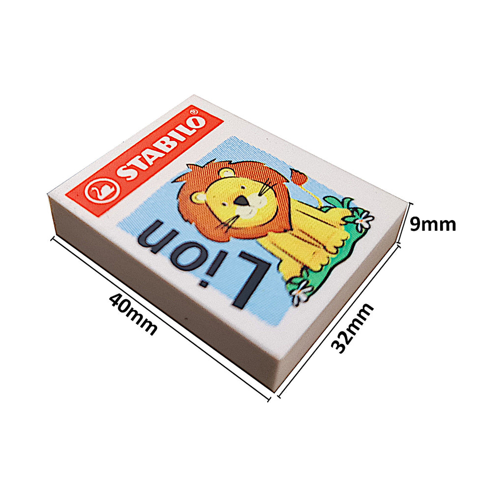 Stabilo Fancy Eraser 1188Z Animals - 6pcs/Pack