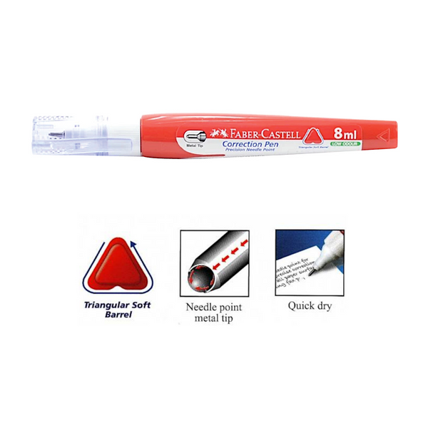 Faber Castell Correction Pen 8ml – Station Hub