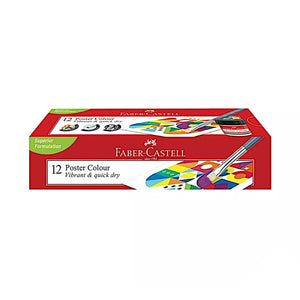 Faber Castell 12 Poster Colour Paint