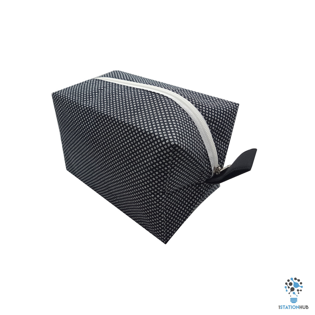 Handmade Storage Pouch | Black & White