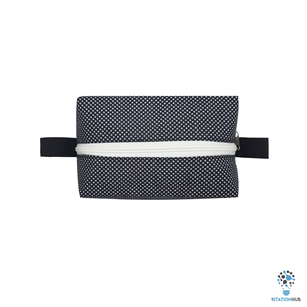 Handmade Storage Pouch | Black & White