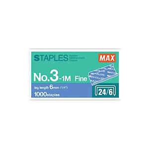 Max Staples 3-1M Fine