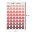 Basic Dots Colourful 1.7cm Round Sticker Sheets - Shades of Pink