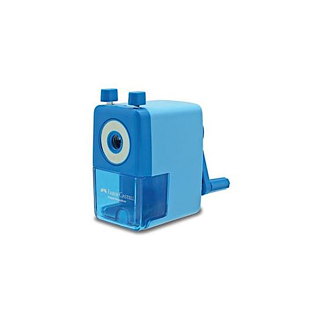 Faber Castell Table Top Sharpener Pastel Colours - Pastel Blue