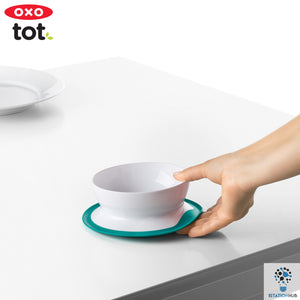 OXO TOT Stick & Stay Suction Bowl - Teal