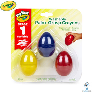 My First Washable Palm Grasp Crayons