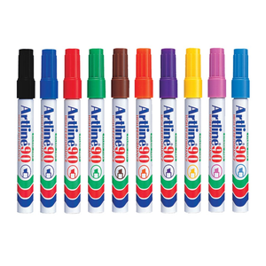 10Pcs Artline 90 High Performance Permanent Marker