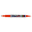 Artline EK-041T Twin Tip Permanent Marker - Orange
