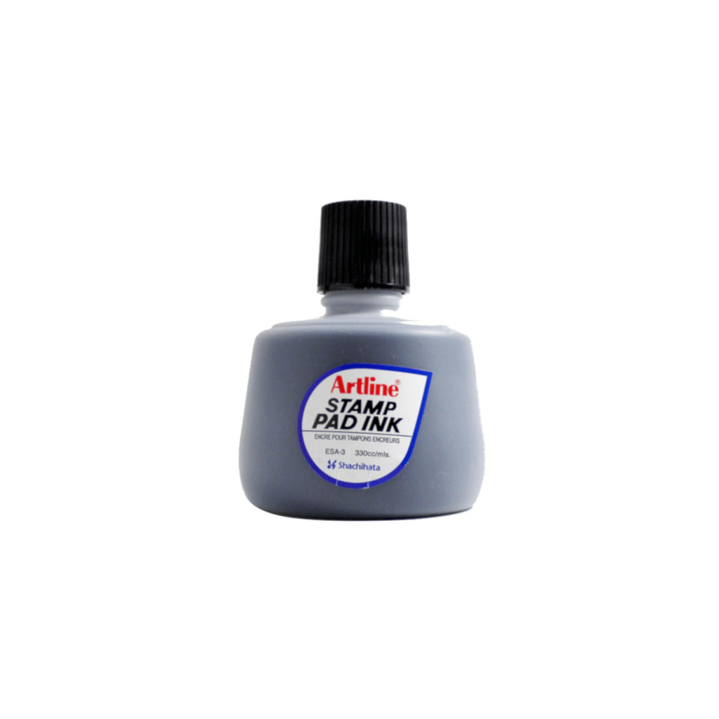 Artline Stamp Pad Ink Refill 330ml | Black
