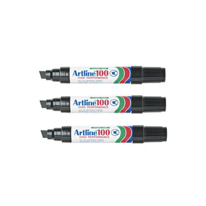 Artline 100 High Performance Black Permanent Marker