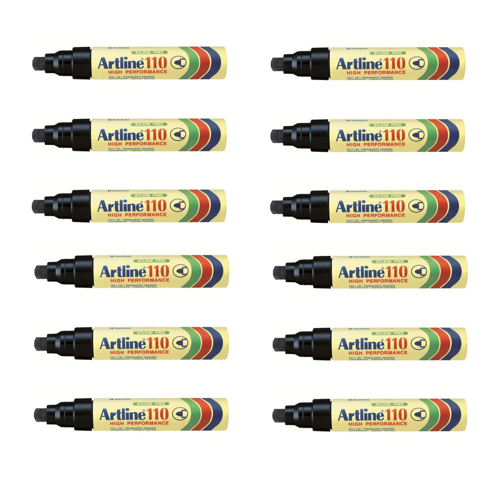Artline 110 High Performance Black Permanent Marker