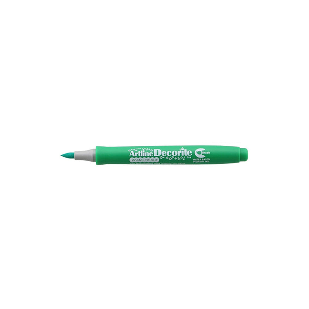 Artline Decorite Markers | Brush Style Marker Pen - Pastel Green