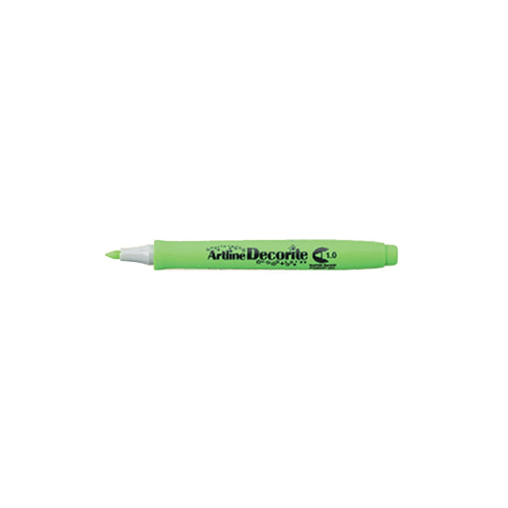 Artline Decorite Marker Bullet Style - Yellow Green