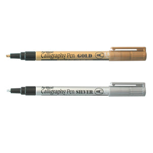 Artline 993XF Metallic Permanent Marker | Gold & Silver