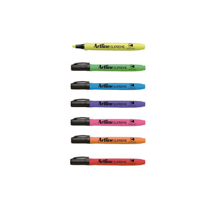 Artline Supreme Fluorescent Marker Highlighter Pen Set