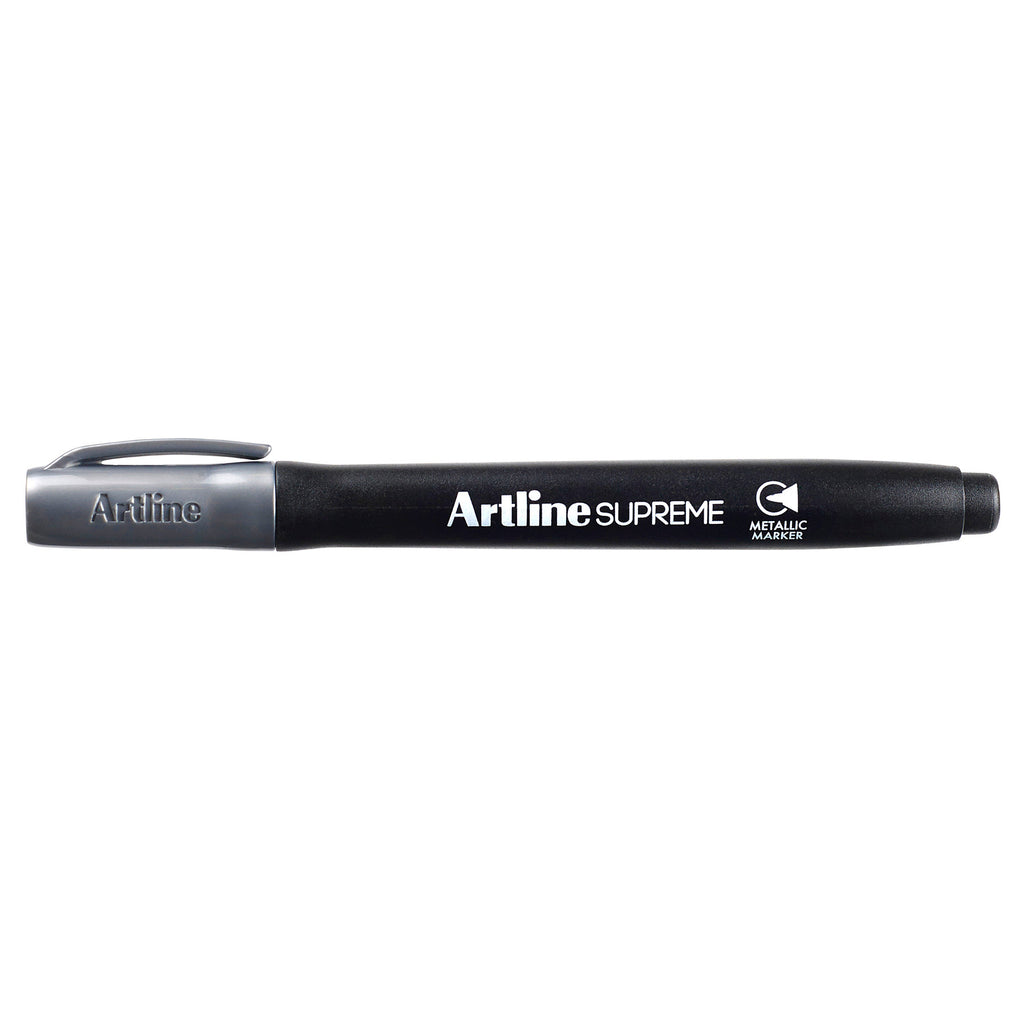 Artline EPF-790 Supreme Metallic Permanent Marker - Silver