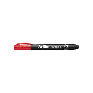 Artline Supreme 1.0mm Permanent Marker - Red