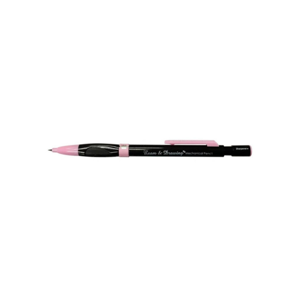 G'Soft Exam and Drawing Mechanical Pencil | Black.Pink