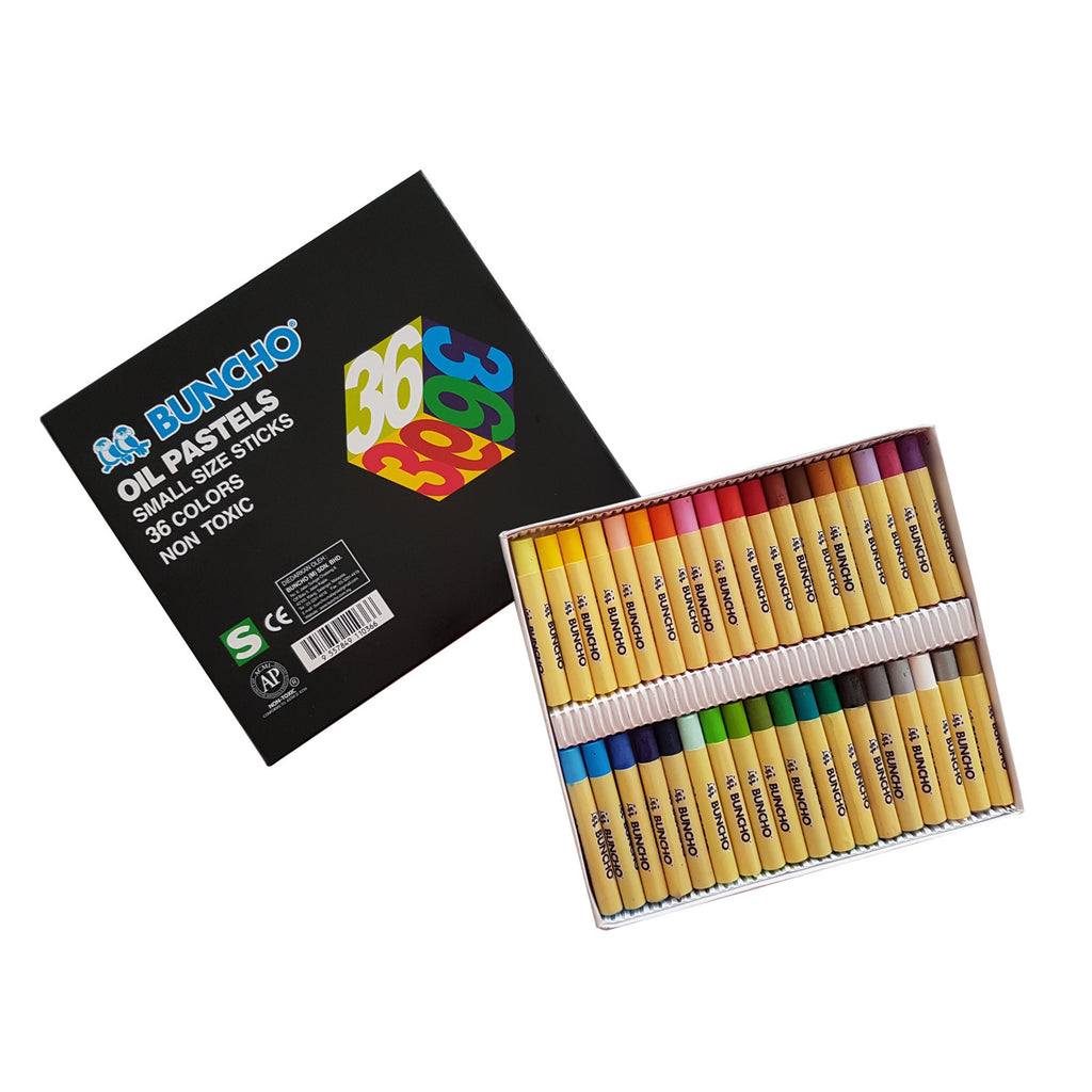 Buncho 36 Colour Oil Pastels Colors | Art Crayon