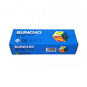 Buncho Poster Color 15cc 12pcs