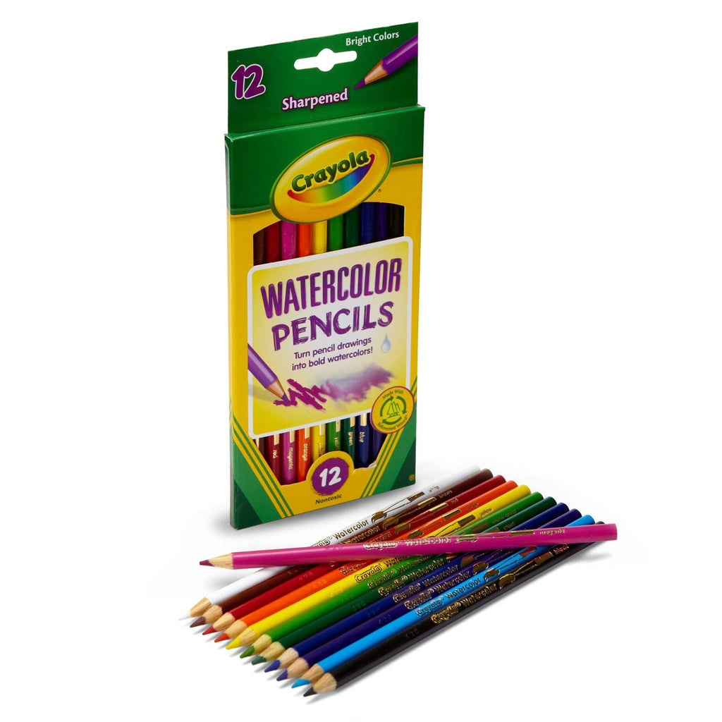 Crayola Watercolour Pencil | 12 Nontoxic Pencils