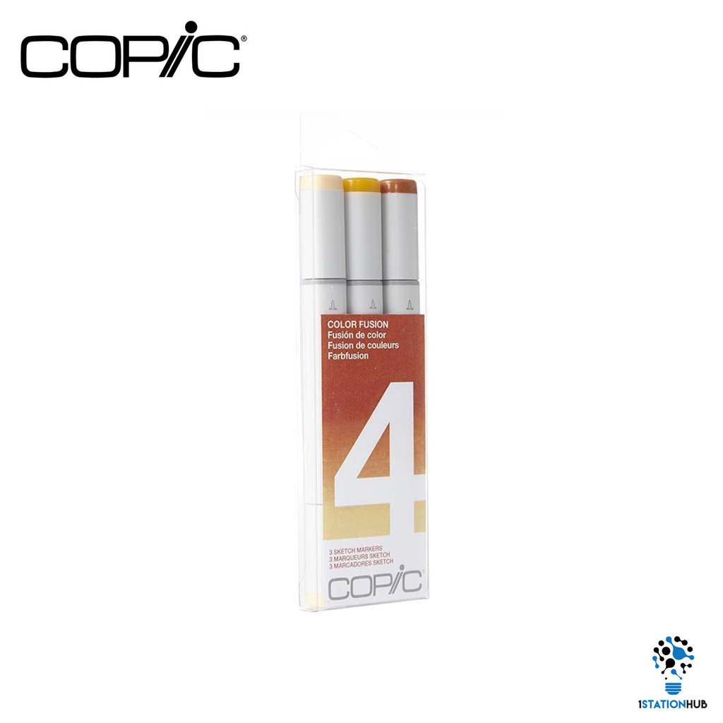 Copic Sketch 3pcs Colour Fusion Set Markers | Orange