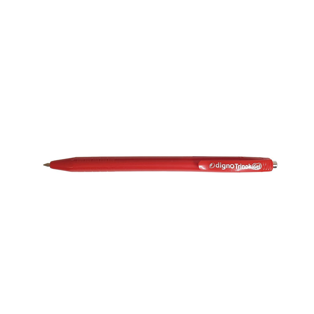 Grabbit Digno Trinok Gel Pen | 0.5mm - Red
