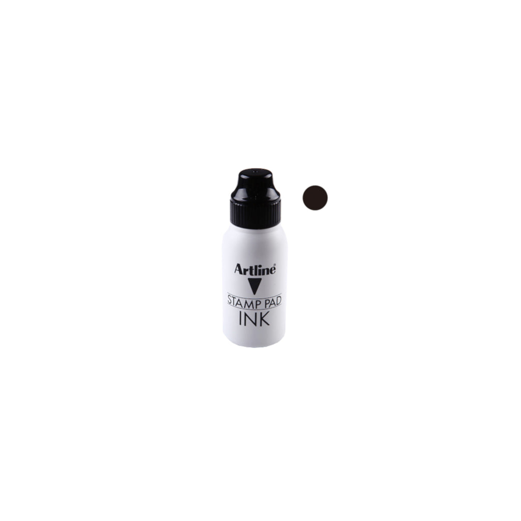Artline Stamp Pad Ink Refill 50ml - Black