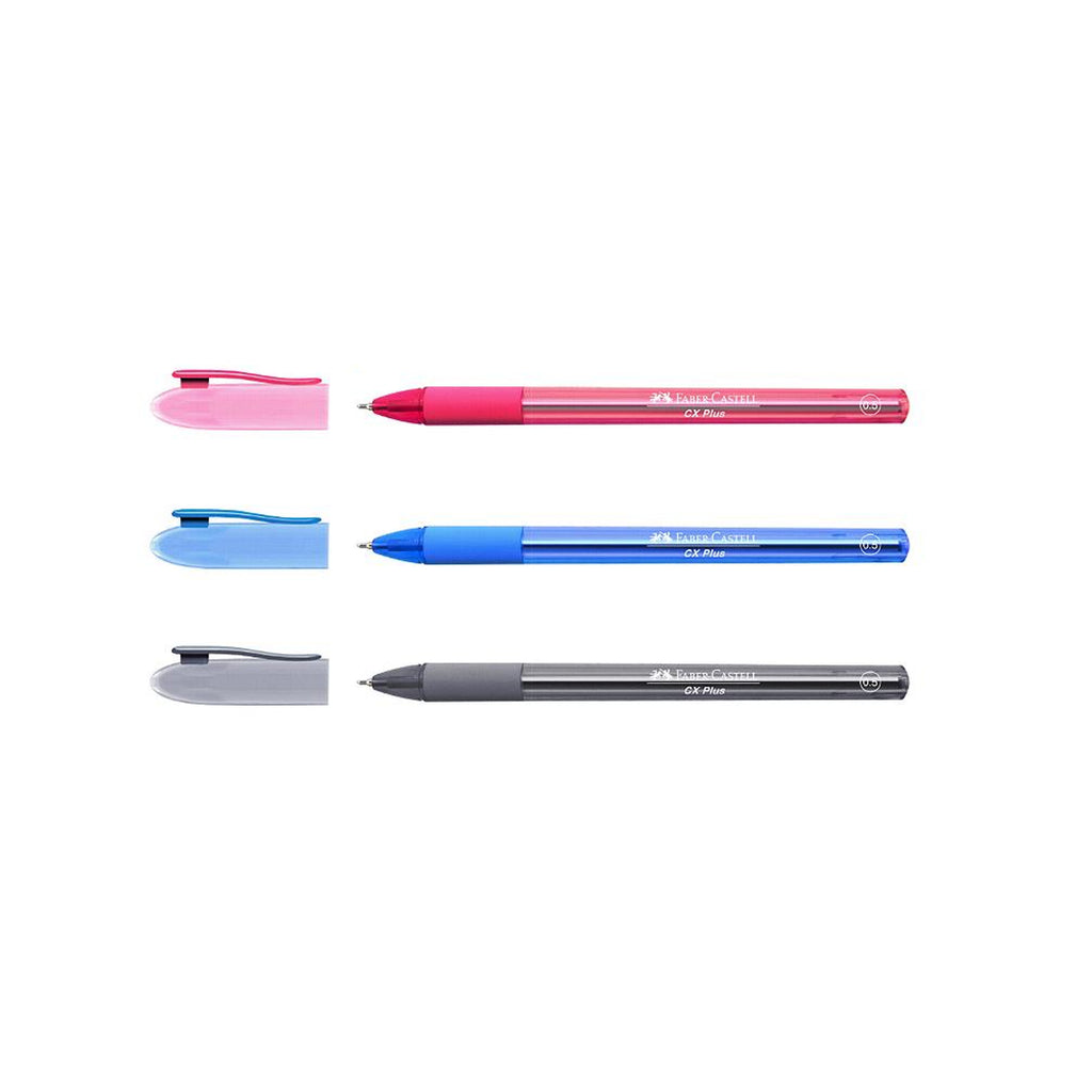 Faber Castell CX PLUS Ball Pen | Water-Resistant Ink | 0.5mm