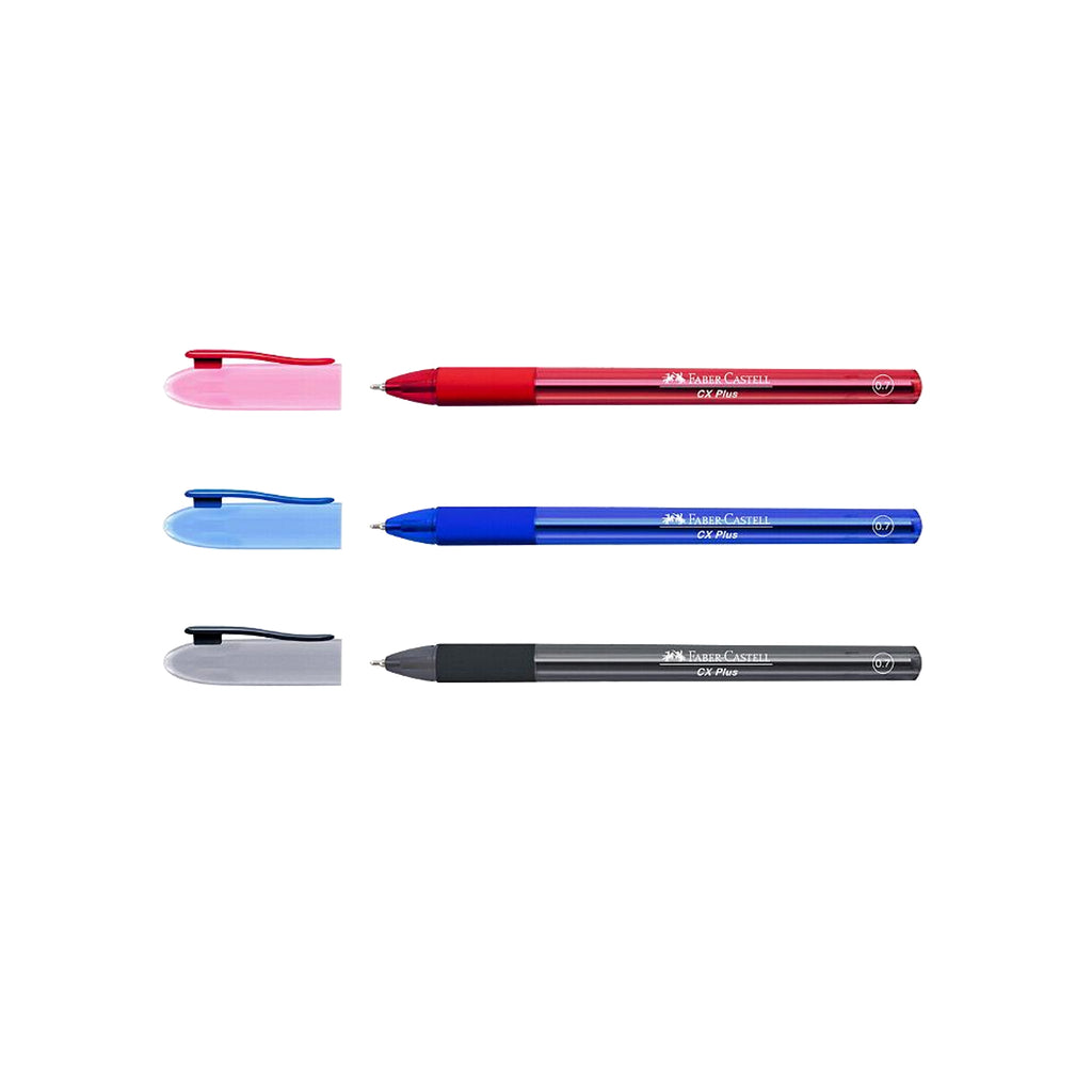 Faber Castell CX PLUS Ball Pen | Water-Resistant Ink | 0.7mm